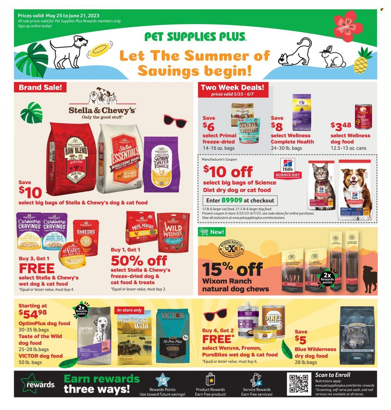 Pet Supplies Plus Weekly Ad Flyer Specials May 25 to June 21, 2023