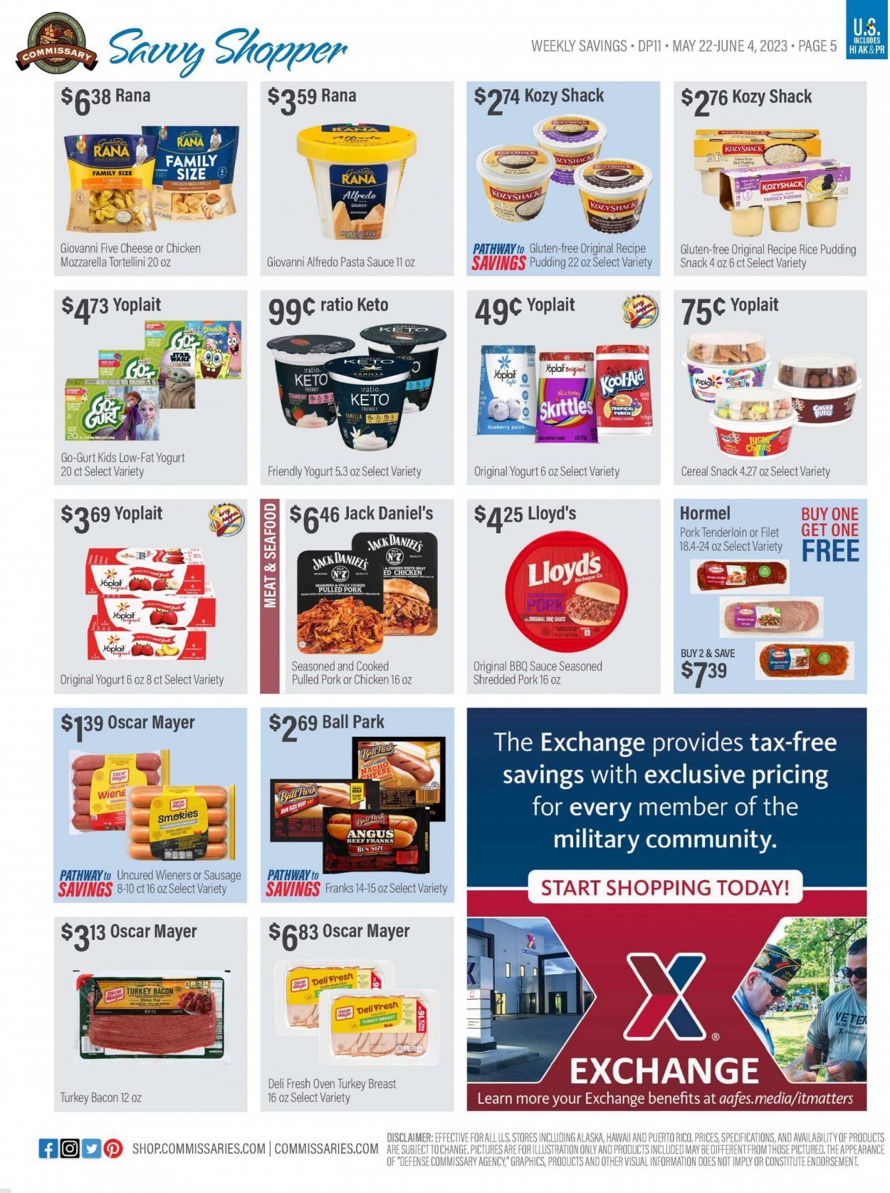 Commissary Weekly Ad Flyer Specials May 22 to June 4, 2023