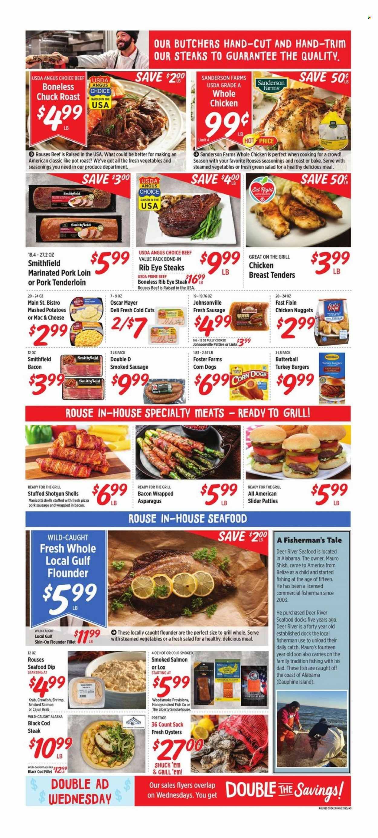 Rouses Markets (LA) Weekly Ad Flyer Specials May 24 to May 31, 2023