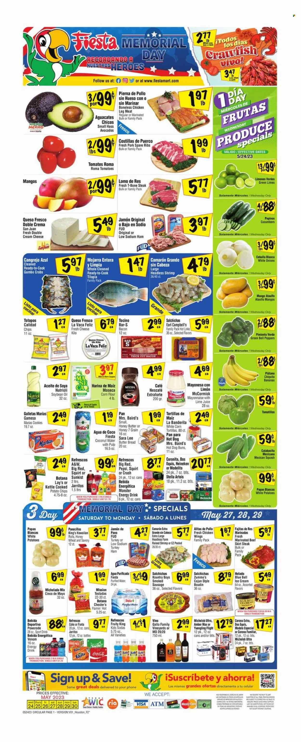 Fiesta Mart (TX) Weekly Ad Flyer Specials May 24 to May 30, 2023