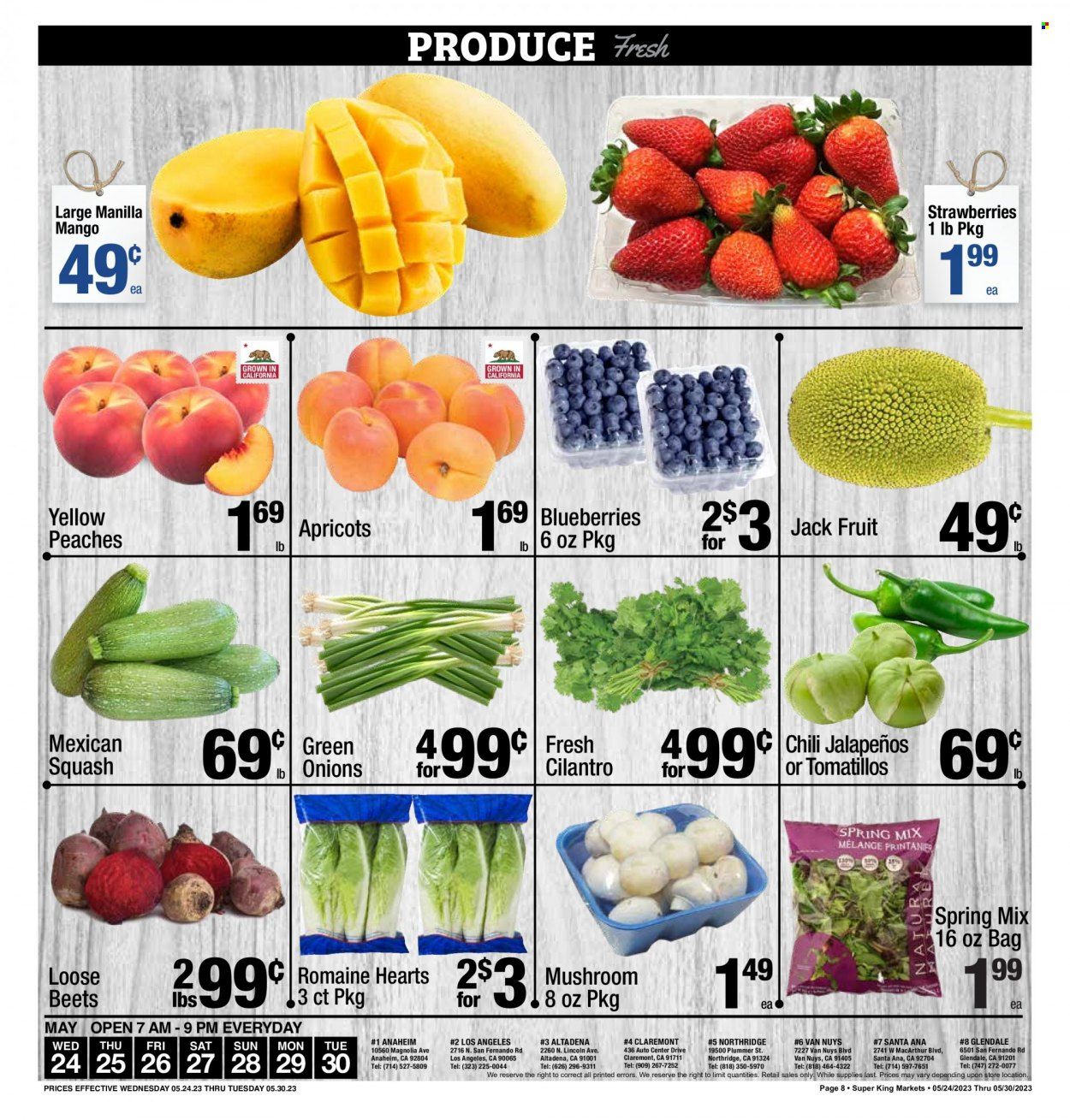 Super King Markets (CA) Weekly Ad Flyer Specials May 24 to May 30, 2023