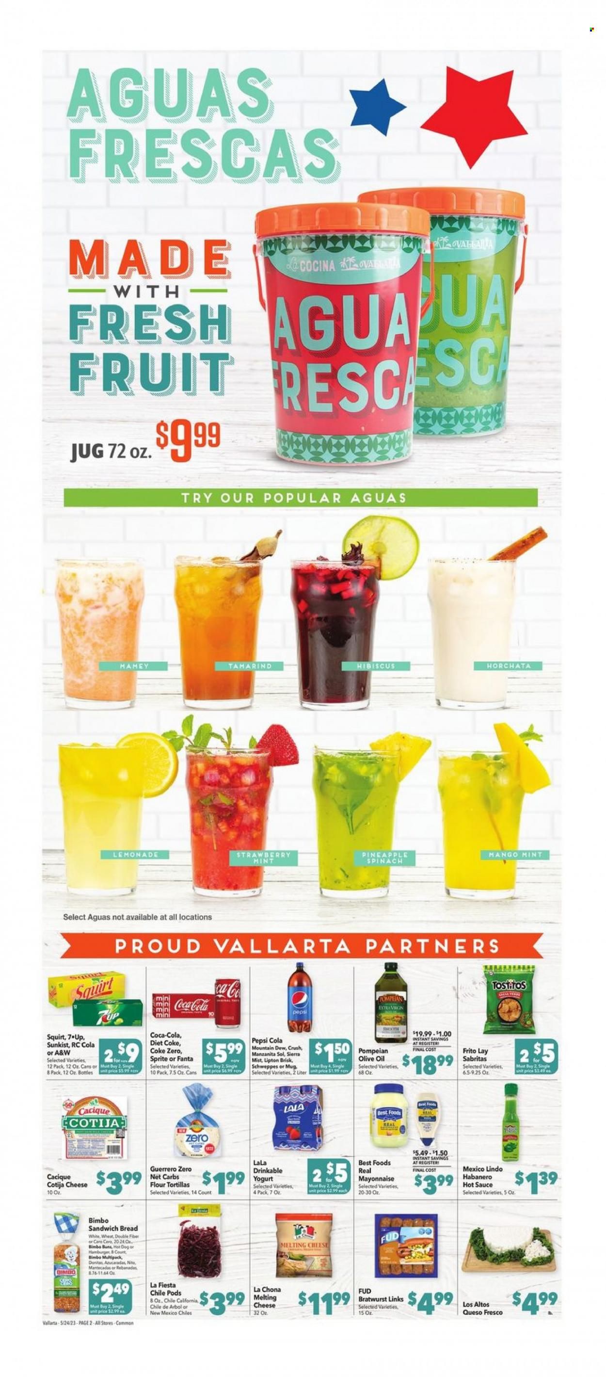 Vallarta (CA) Weekly Ad Flyer Specials May 24 to May 30, 2023