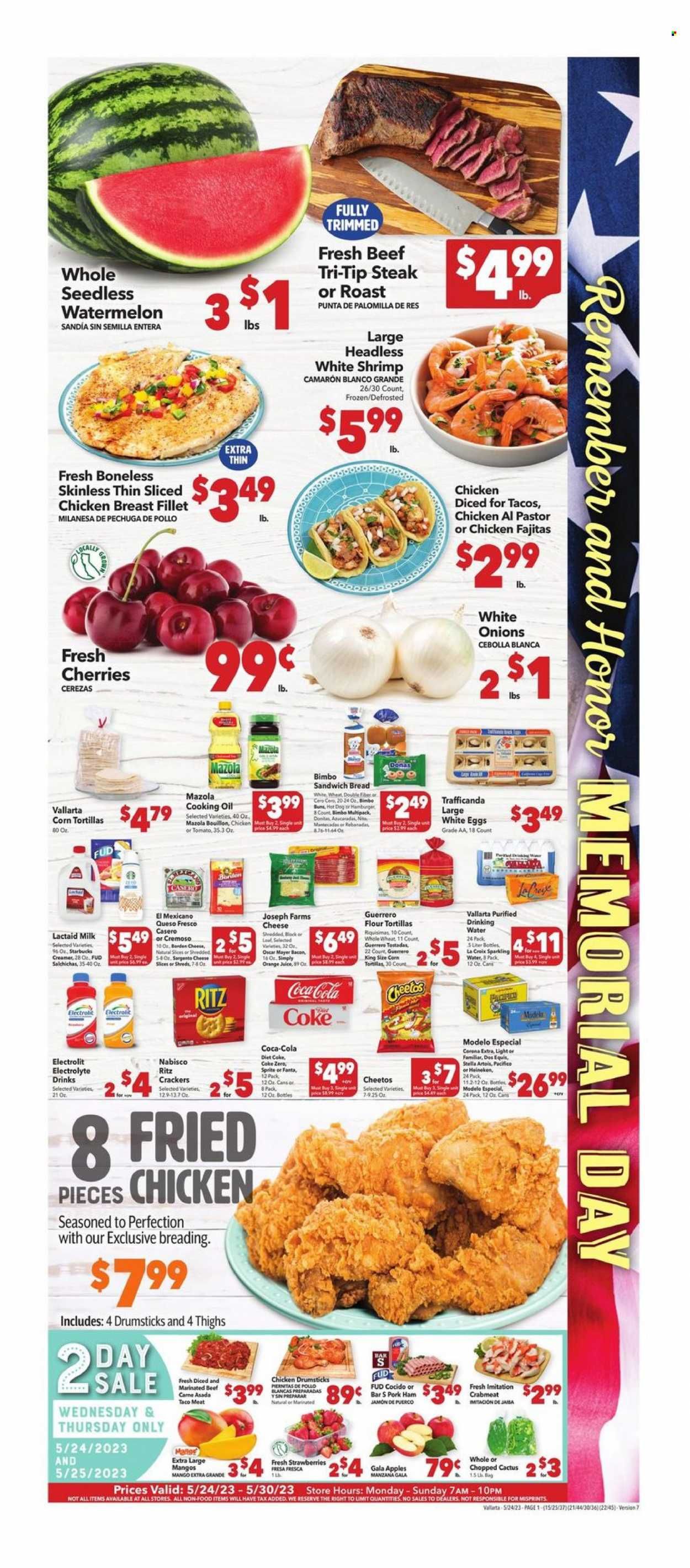 Vallarta (CA) Weekly Ad Flyer Specials May 24 to May 30, 2023