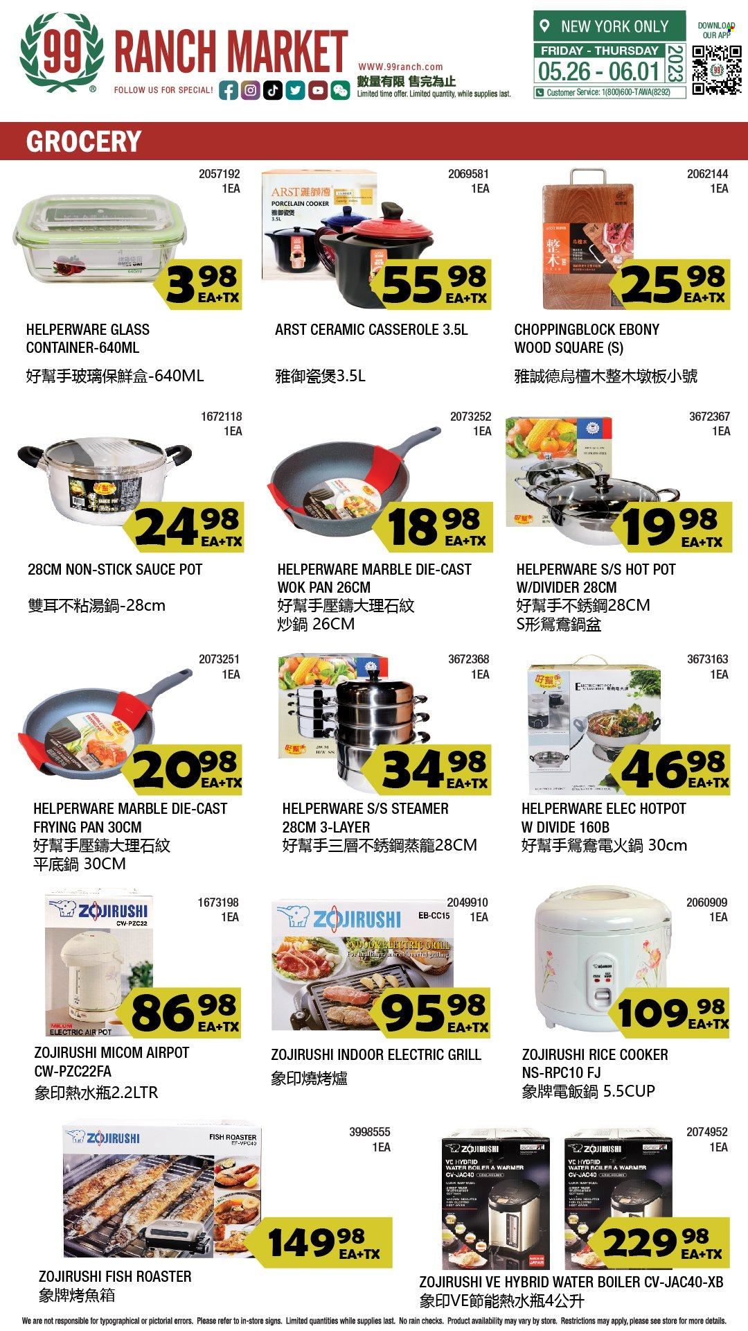 99 Ranch Market Weekly Ad Flyer Specials May 26 to June 1, 2023