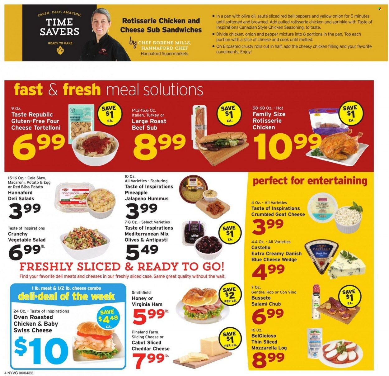 Hannaford (NY) Weekly Ad Flyer Specials June 4 to June 10, 2023