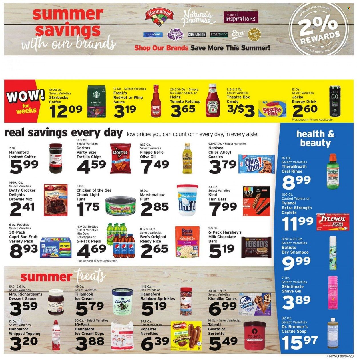 Hannaford (NY) Weekly Ad Flyer Specials June 4 to June 10, 2023