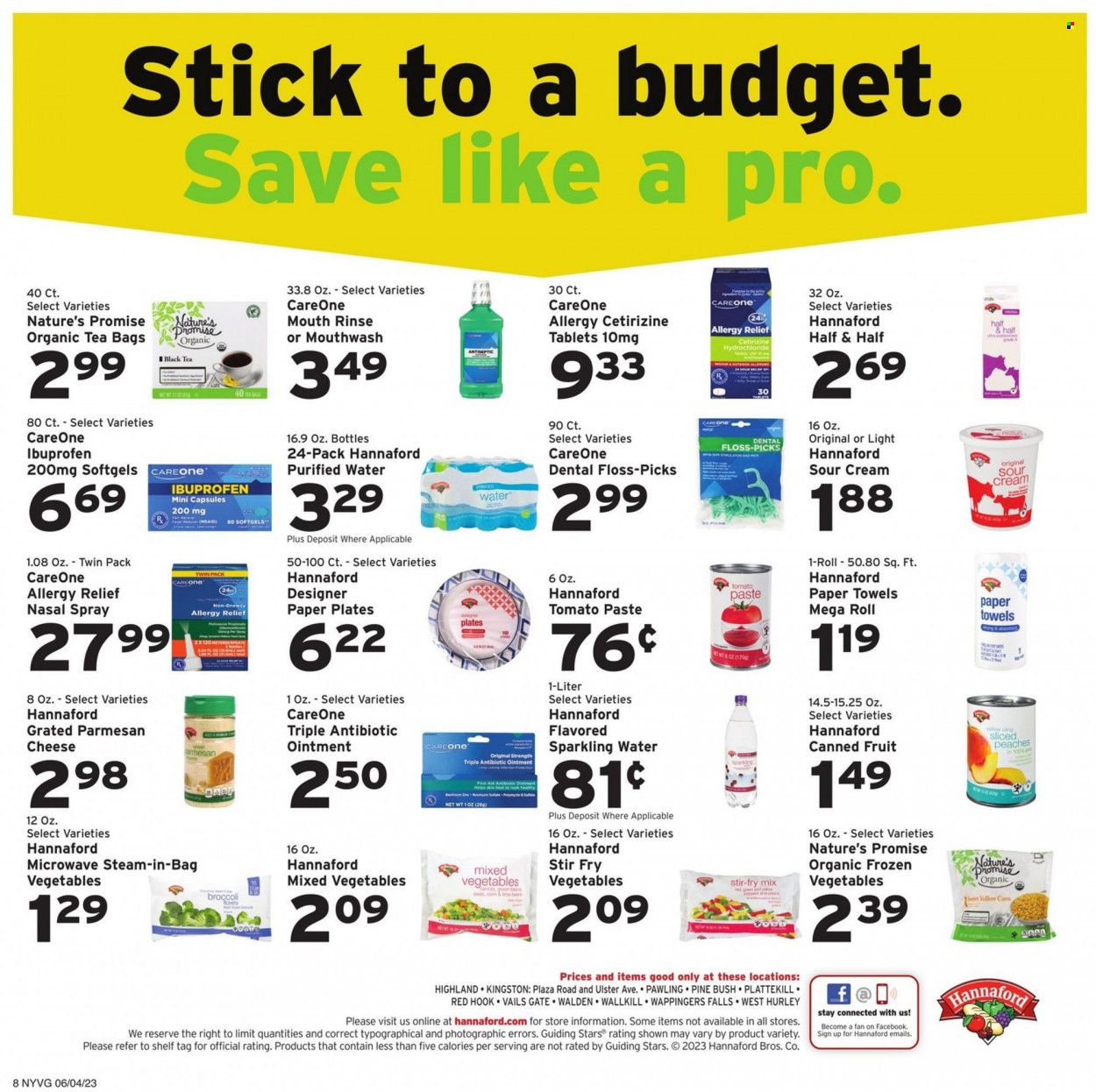 Hannaford (NY) Weekly Ad Flyer Specials June 4 to June 10, 2023