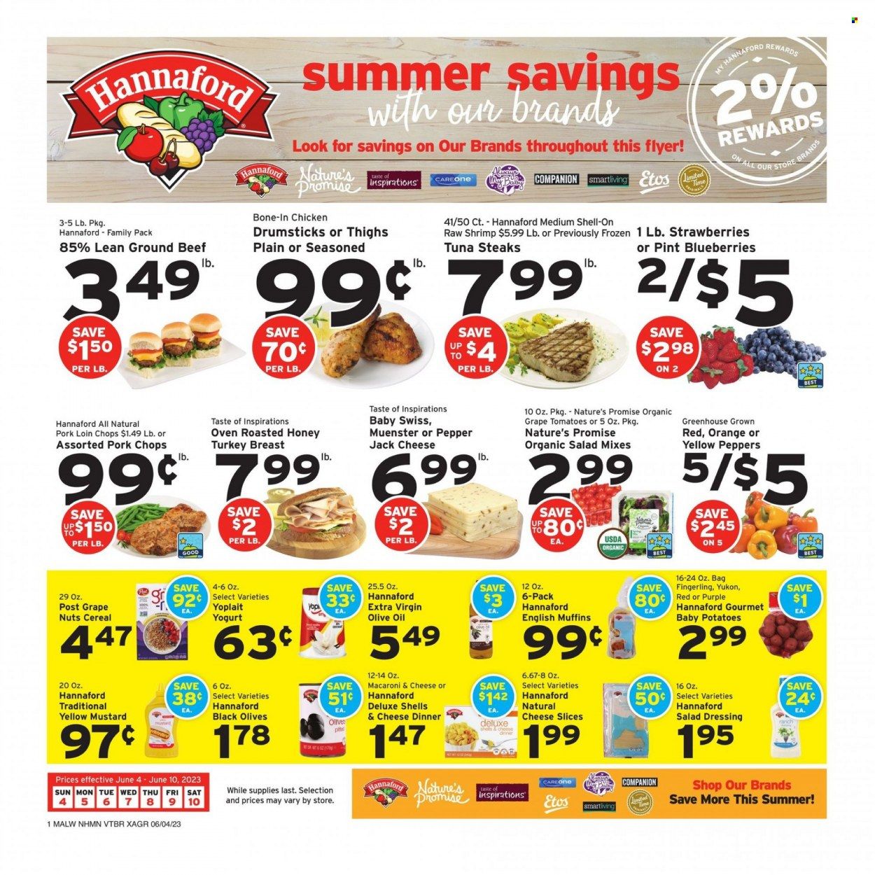 Hannaford (VT) Weekly Ad Flyer Specials June 4 to June 10, 2023