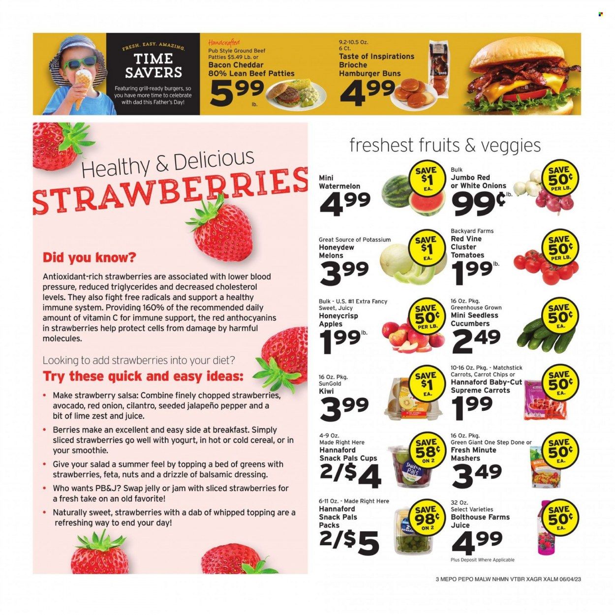 Hannaford (VT) Weekly Ad Flyer Specials June 4 to June 10, 2023