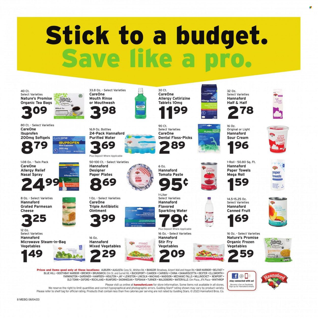 Hannaford (ME) Weekly Ad Flyer Specials June 4 to June 10, 2023