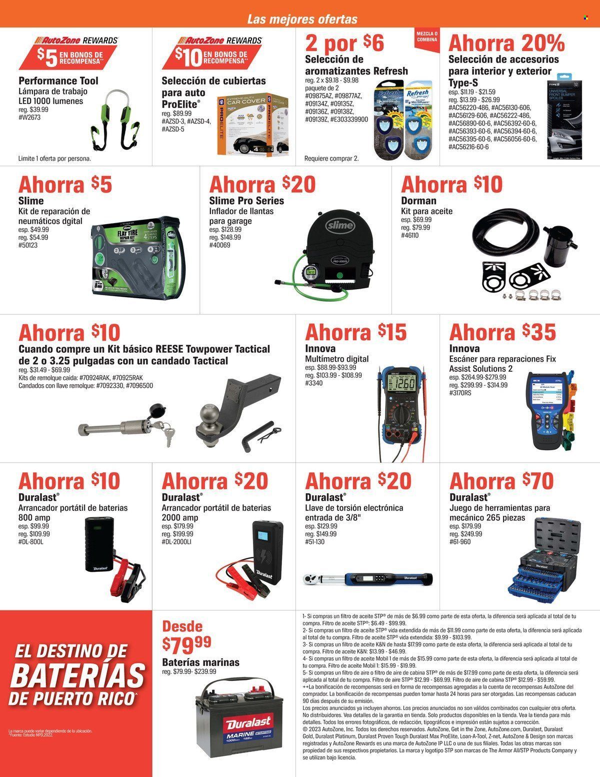 Autozone (PR) Weekly Ad Flyer Specials May 30 to June 26, 2023