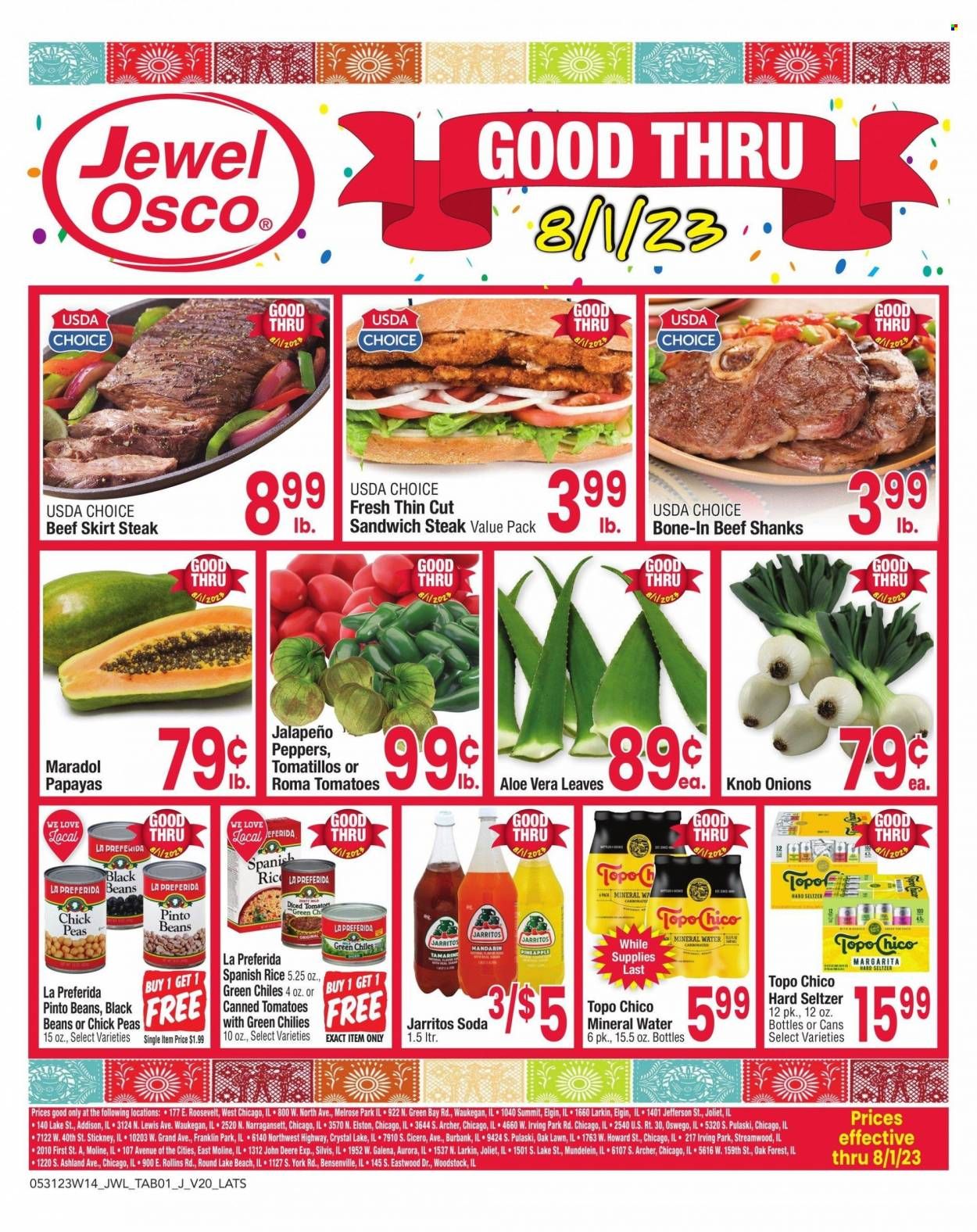 Jewel Osco (IL) Weekly Ad Flyer Specials May 31 to August 1, 2023