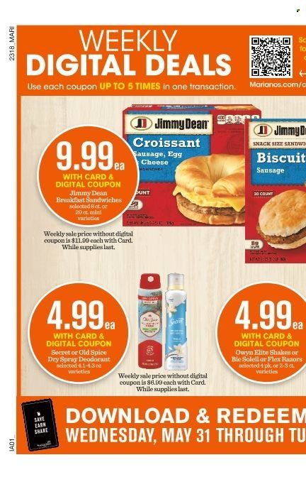 Mariano’s (IL) Weekly Ad Flyer Specials May 31 to June 6, 2023