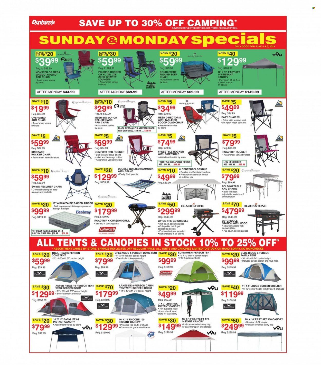 Dunham's Sports (IN, MN, OH, PA, WI) Weekly Ad Flyer Specials June 3 to June 8, 2023