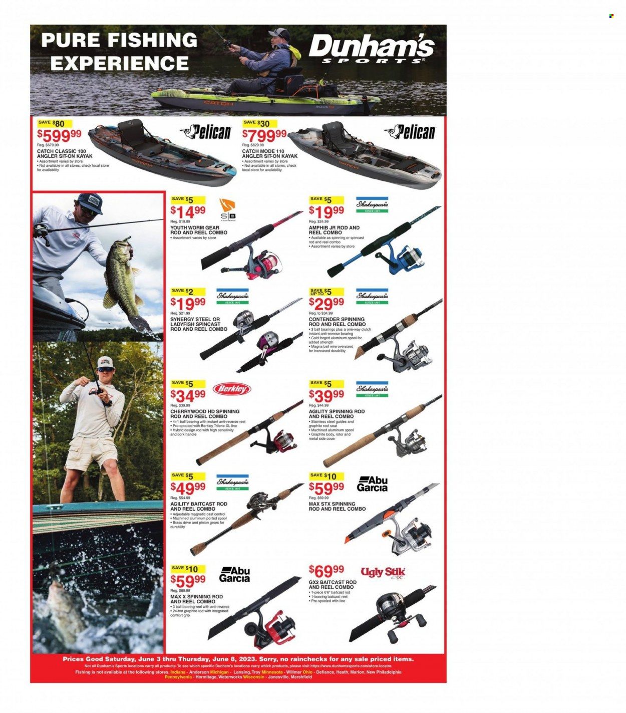 Dunham's Sports Weekly Ad Flyer Specials June 3 to June 8, 2023
