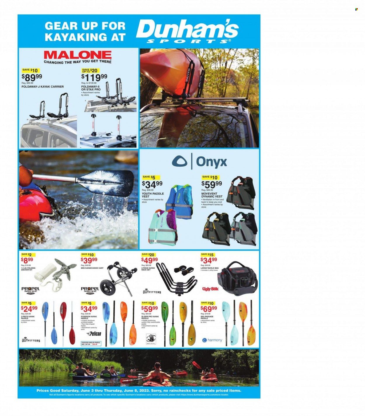 Dunham's Sports Weekly Ad Flyer Specials June 3 to June 8, 2023