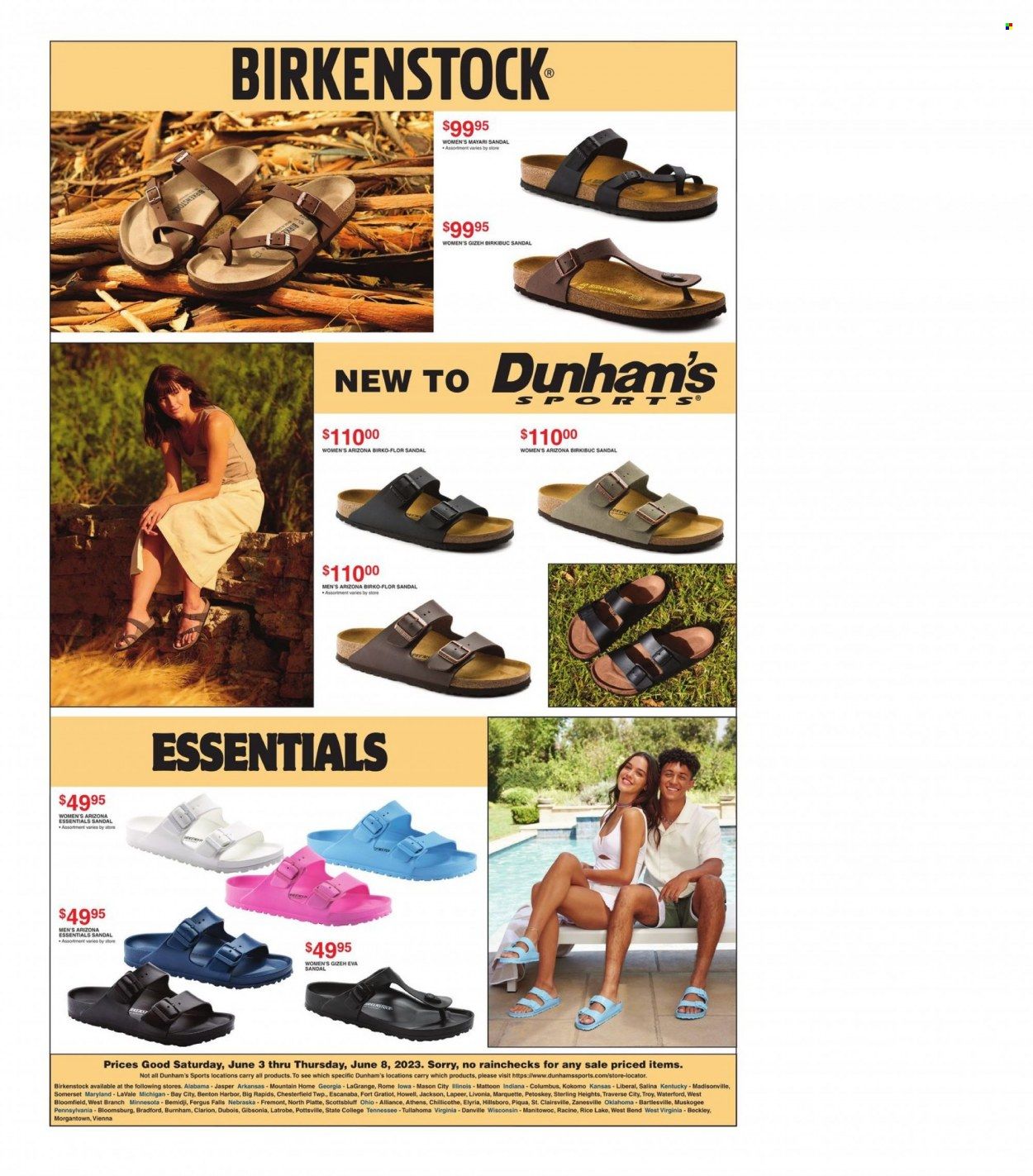 Dunham's Sports Weekly Ad Flyer Specials June 3 to June 8, 2023