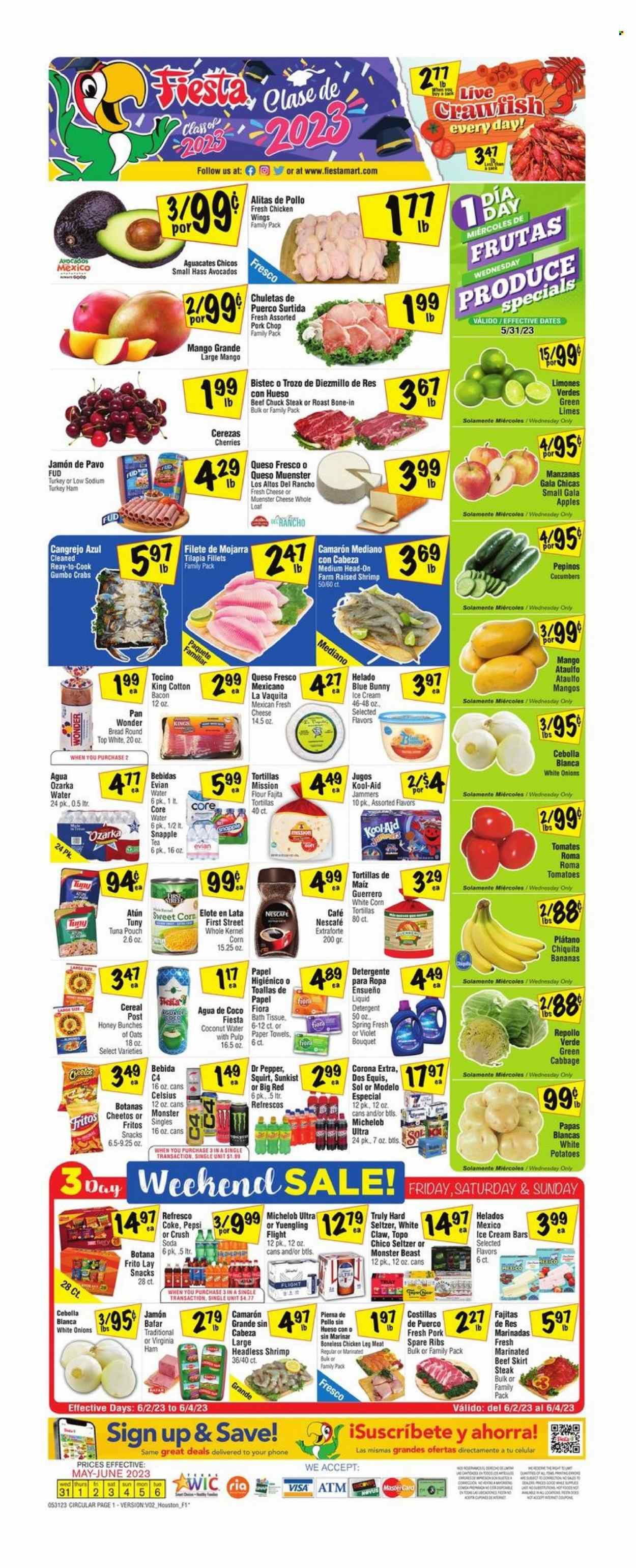 Fiesta Mart (TX) Weekly Ad Flyer Specials May 31 to June 6, 2023