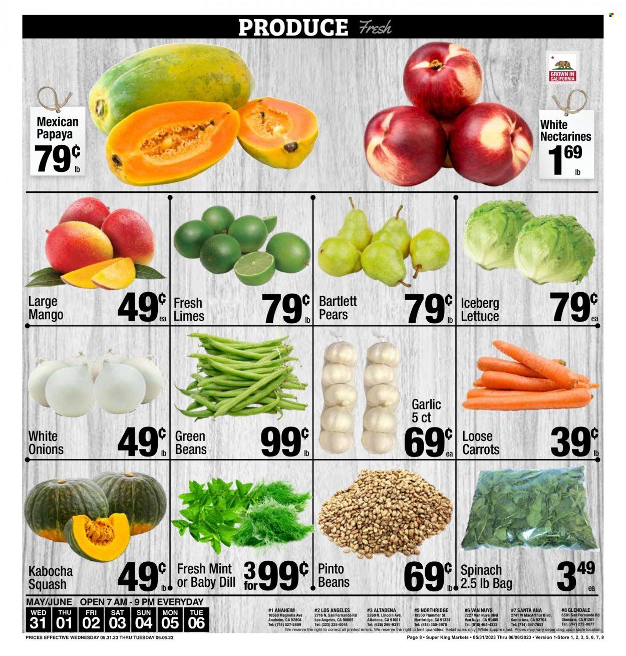 Super King Markets (CA) Weekly Ad Flyer Specials May 31 to June 6, 2023