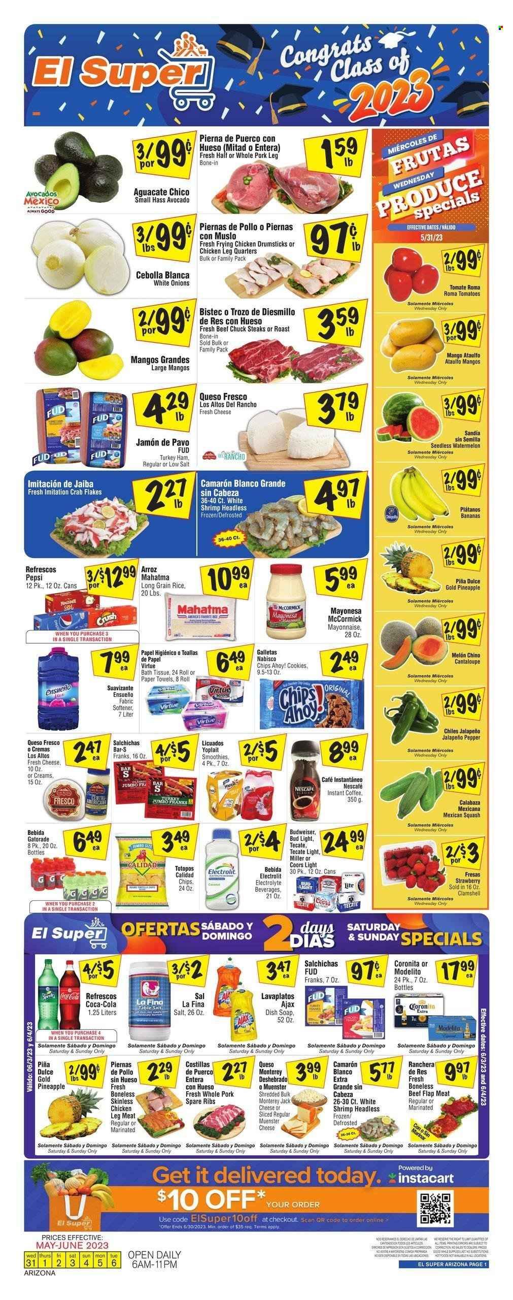 El Super (AZ) Weekly Ad Flyer Specials May 31 to June 6, 2023