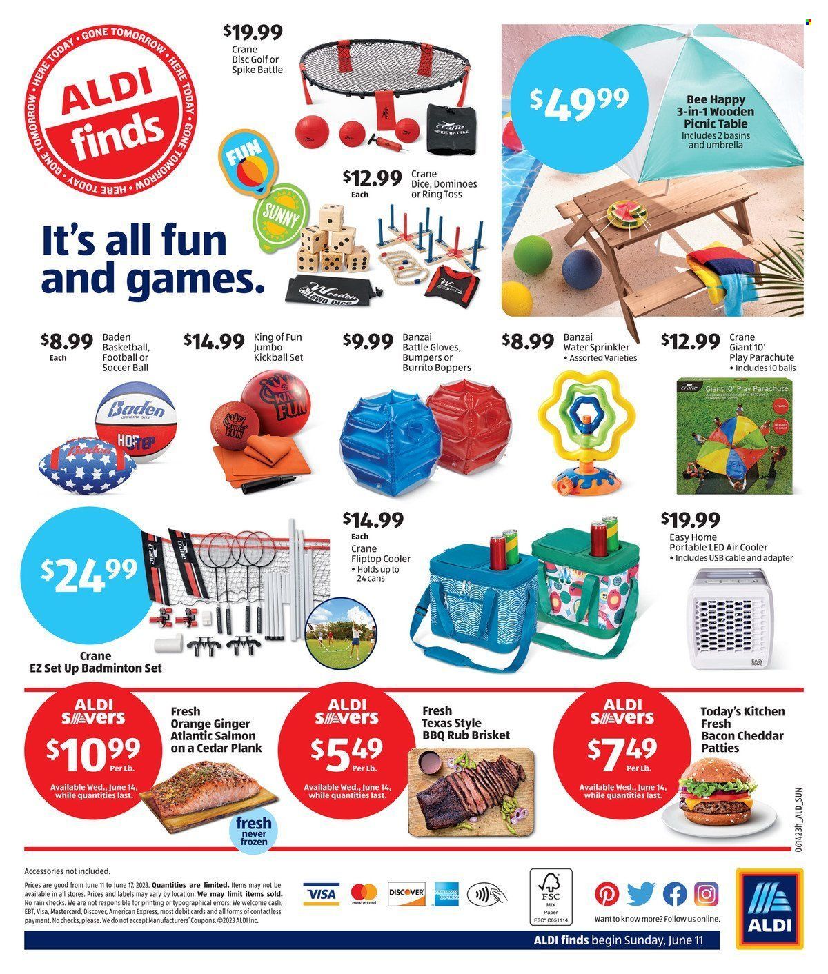 ALDI (CT, MI, MN, NY, VT) Weekly Ad Flyer Specials June 11 to June 17, 2023
