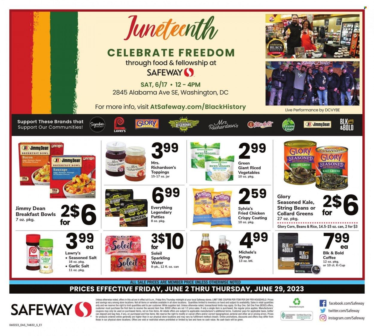 Safeway (DE) Weekly Ad Flyer Specials June 2 to June 29, 2023