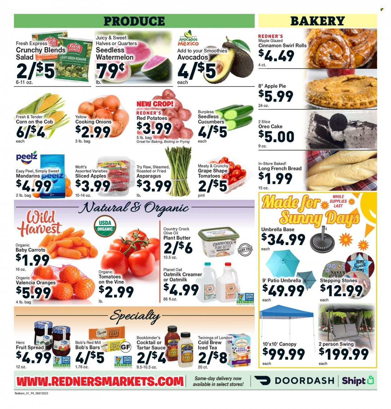 Redner's Markets (DE, MD, PA) Weekly Ad Flyer Specials June 1 to June 7, 2023