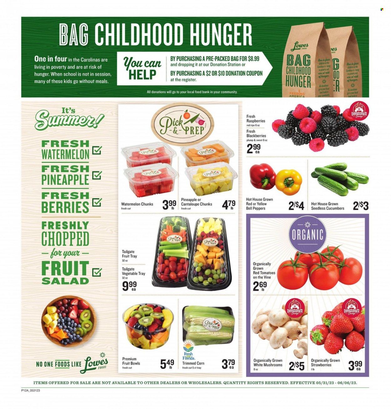 Lowes Foods (NC, SC) Weekly Ad Flyer Specials May 31 to June 6, 2023