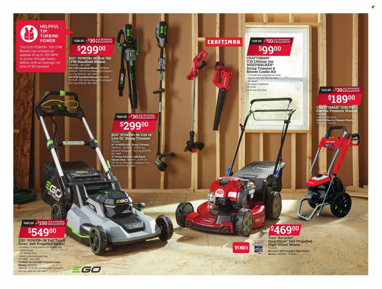 ACE Hardware Weekly Ad Flyer Specials June 2 to June 21, 2023