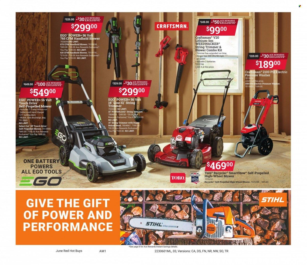 ACE Hardware Weekly Ad Flyer Specials June 1 to June 27, 2023