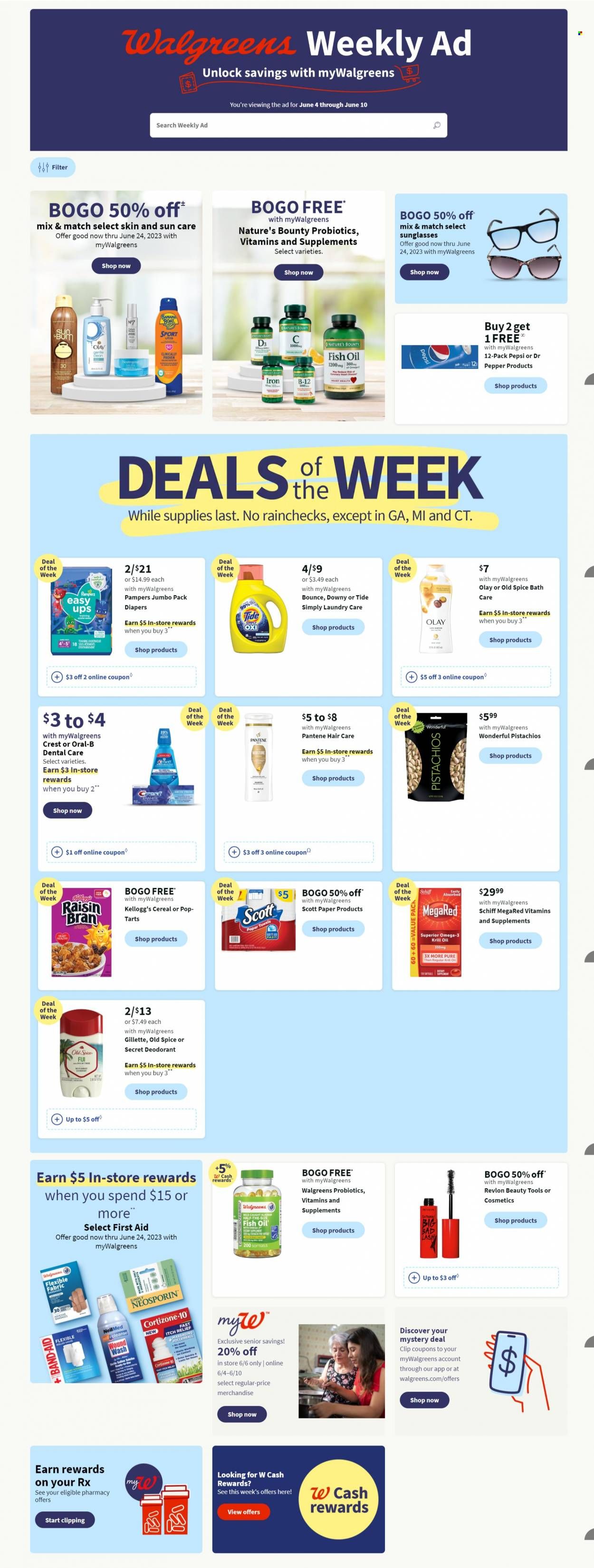 Walgreens Weekly Ad Flyer Specials June 4 to June 10, 2023