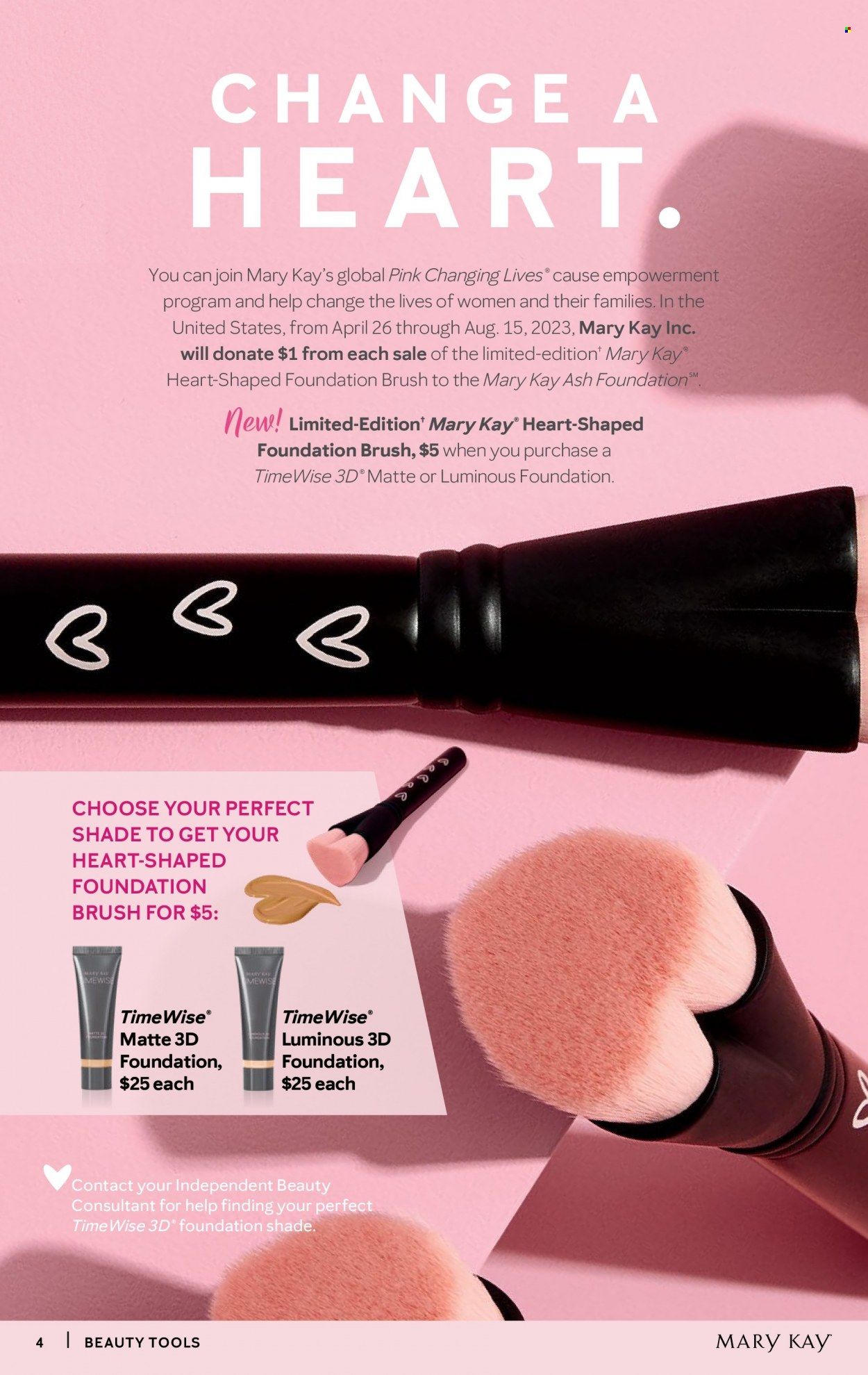 Mary Kay Promotions & Flyer Specials August 2023