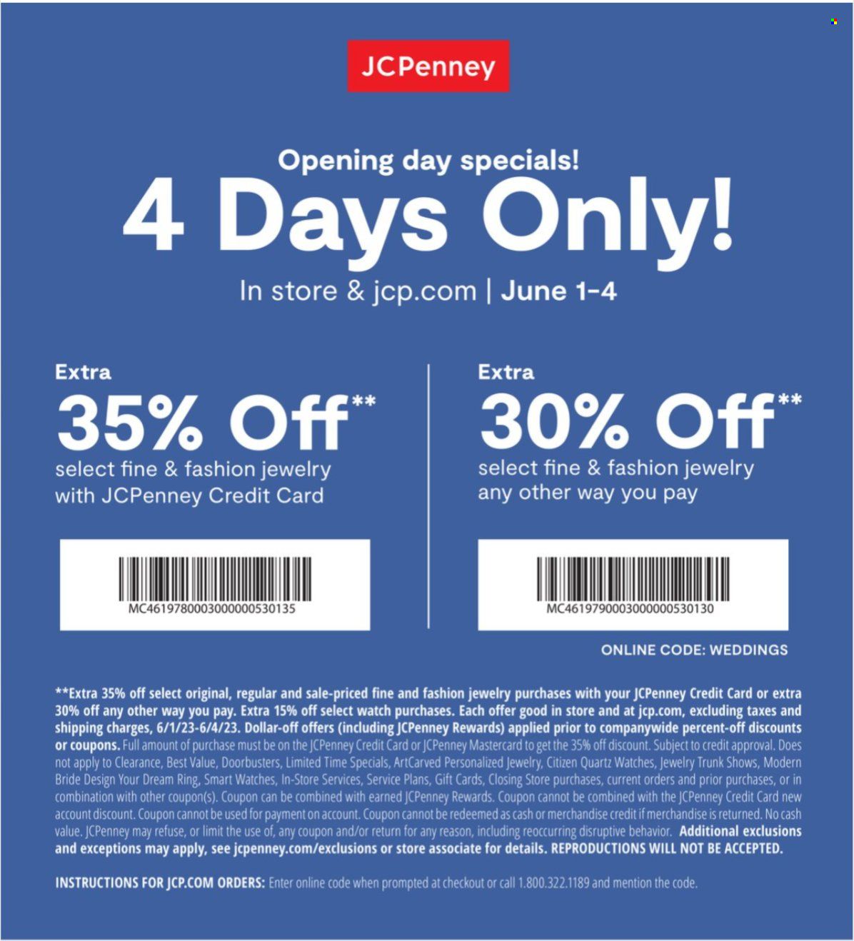 JCPenney Weekly Ad Flyer Specials June 1 to June 22, 2023