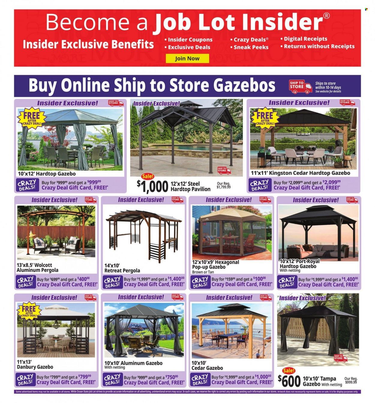 Ocean State Job Lot (CT, MA, ME, NH, NJ, NY, RI, VT) Weekly Ad Flyer Specials June 1 to June 7, 2023