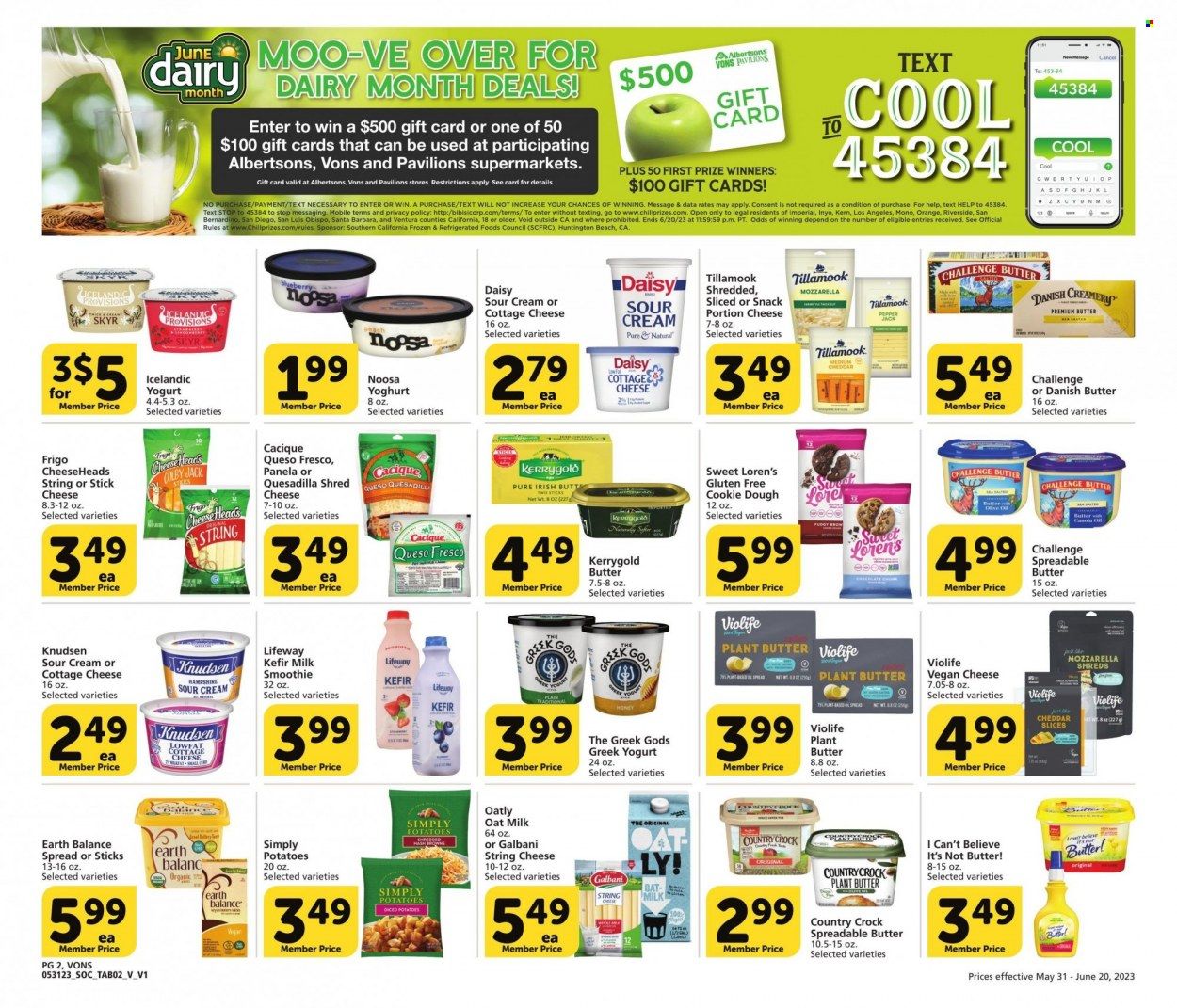 Vons (CA) Weekly Ad Flyer Specials May 31 to June 20, 2023