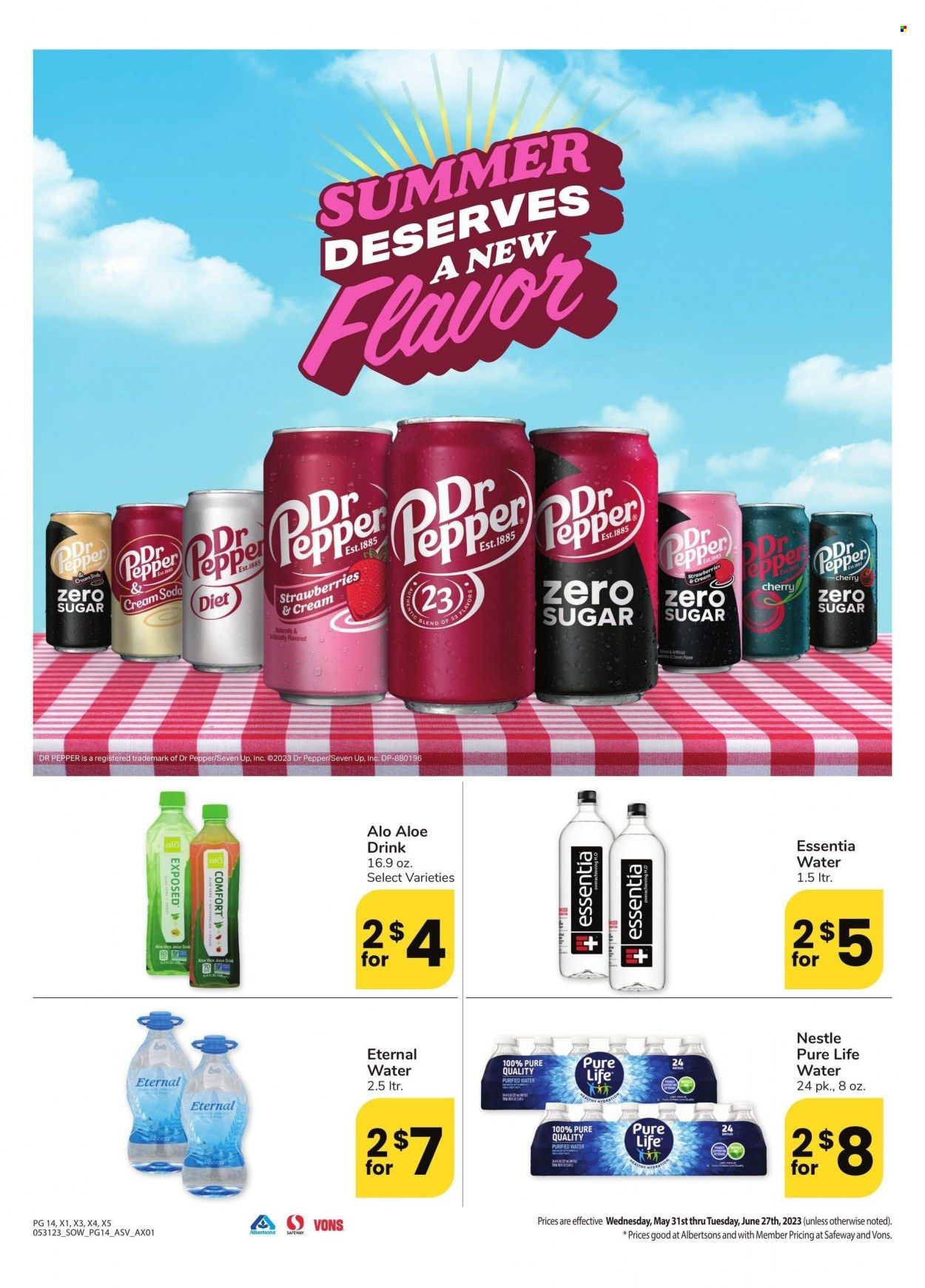 Vons (NV) Weekly Ad Flyer Specials May 31 to June 27, 2023
