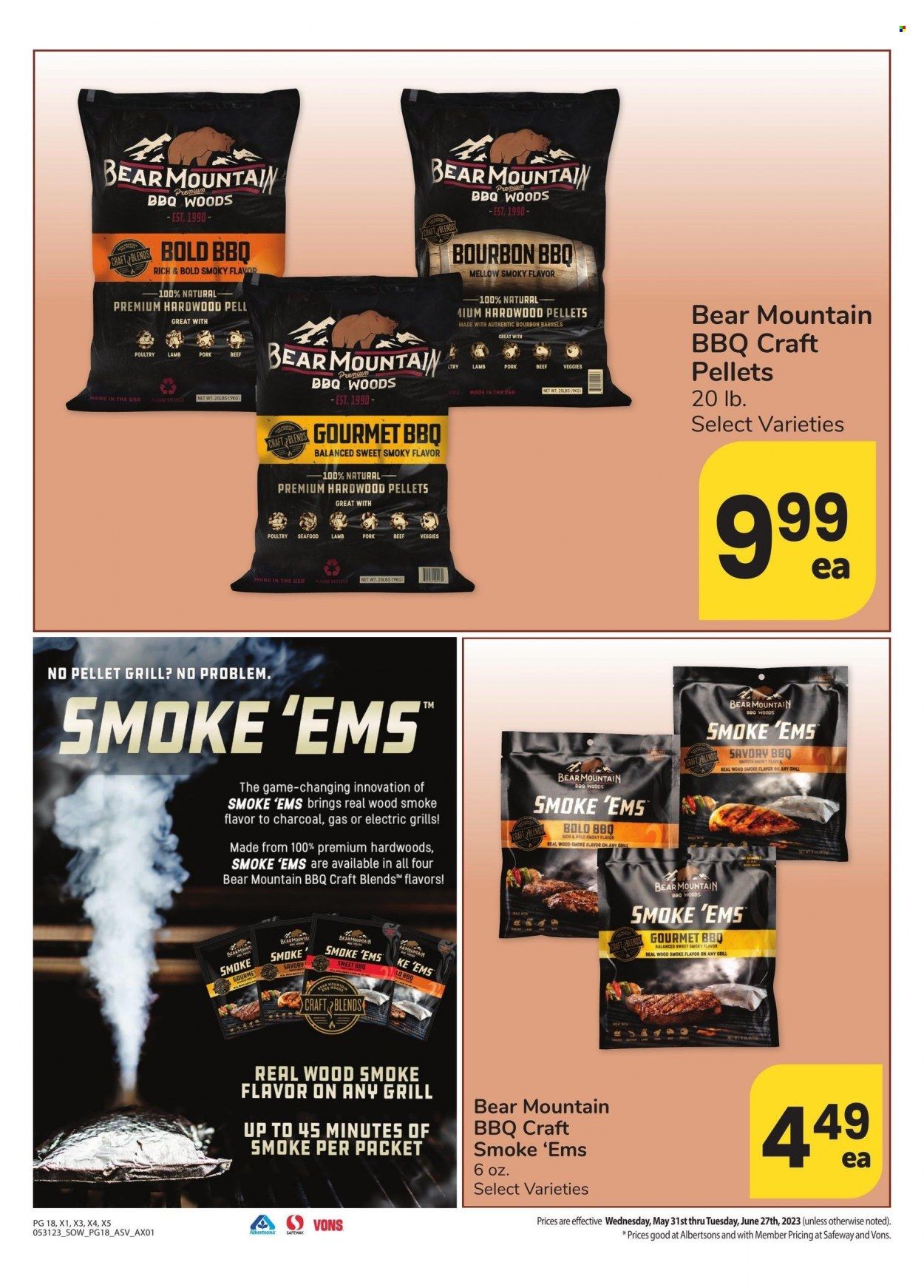 Vons (NV) Weekly Ad Flyer Specials May 31 to June 27, 2023