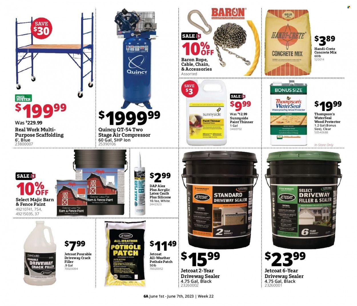 Rural King (AL, IN, KY, MO, OH, PA, TN, VA, WV) Weekly Ad Flyer Specials June 1 to June 7, 2023