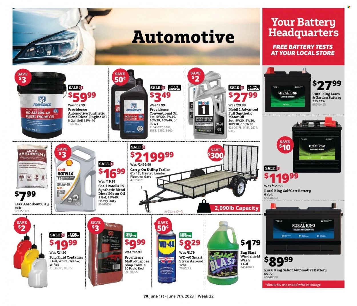Rural King (AL, IN, KY, MO, OH, PA, TN, VA, WV) Weekly Ad Flyer Specials June 1 to June 7, 2023