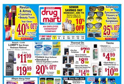 Discount Drug Mart (OH) Weekly Ad Flyer Specials June 7 to June 13, 2023