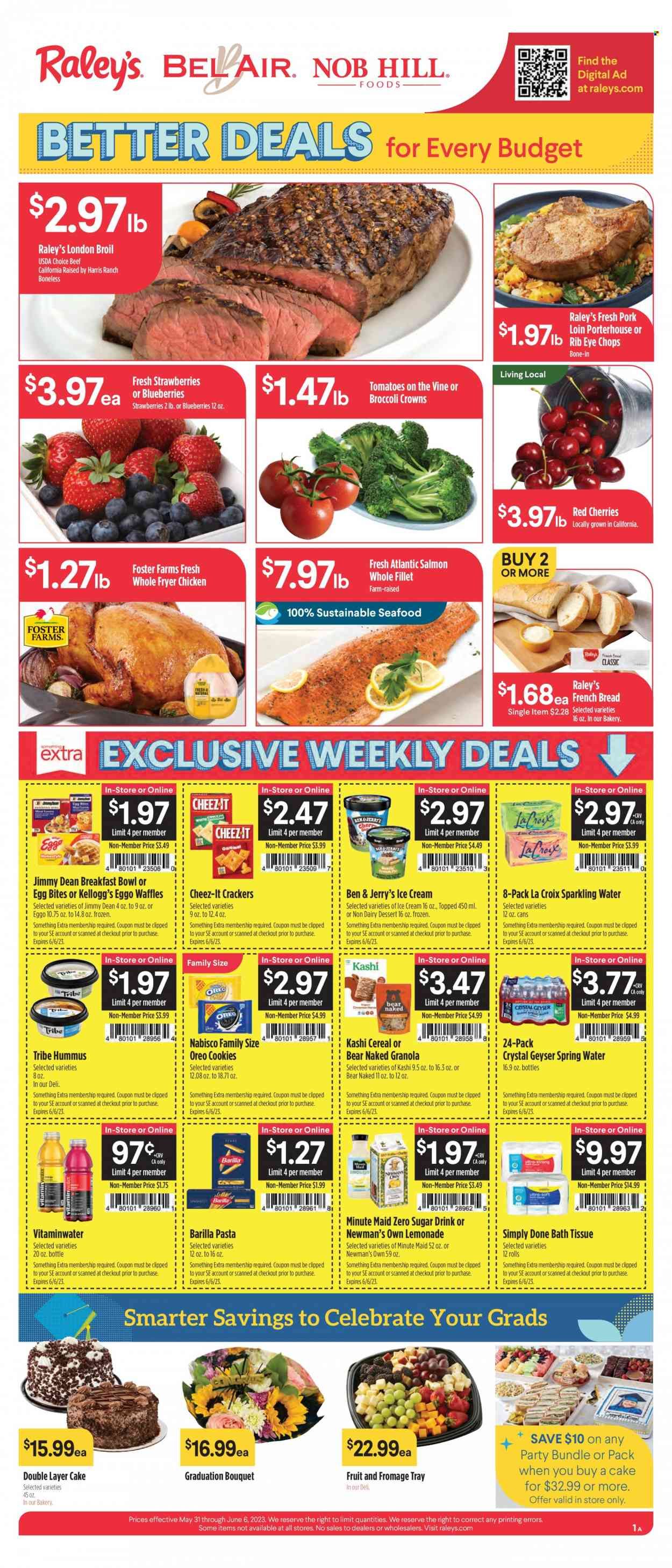Raley's (CA, NV) Weekly Ad Flyer Specials May 31 to June 6, 2023