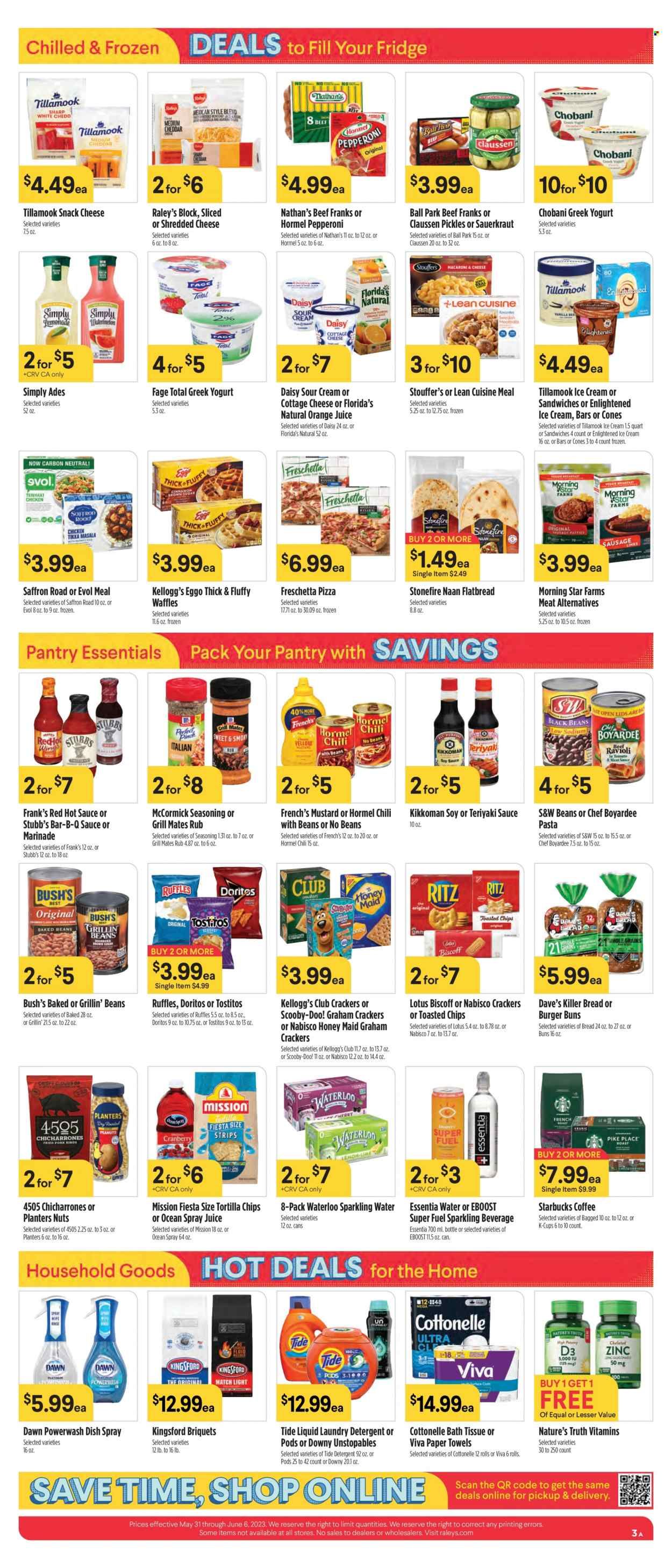 Raley's (CA, NV) Weekly Ad Flyer Specials May 31 to June 6, 2023