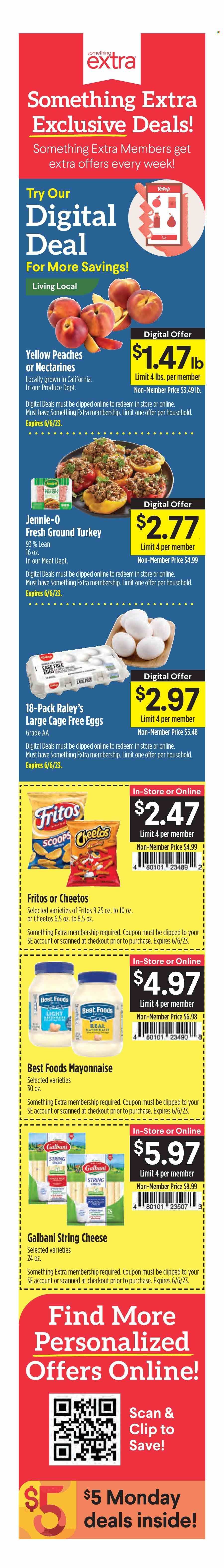 Raley's (CA, NV) Weekly Ad Flyer Specials May 31 to June 6, 2023