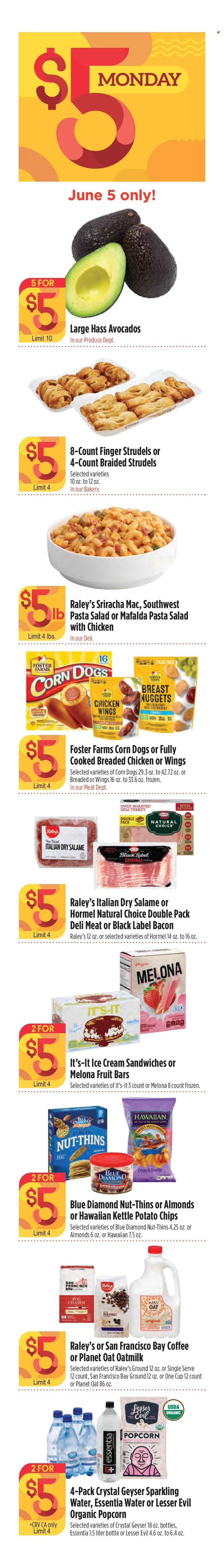 Raley's (CA, NV) Weekly Ad Flyer Specials May 31 to June 6, 2023