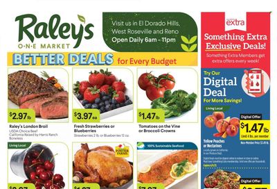 Raley's (CA, NV) Weekly Ad Flyer Specials May 31 to June 6, 2023