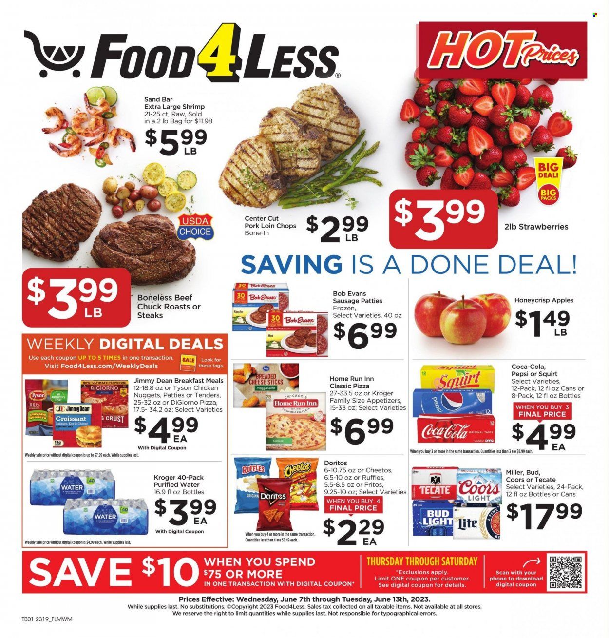 Food 4 Less (IL) Weekly Ad Flyer Specials June 7 to June 13, 2023
