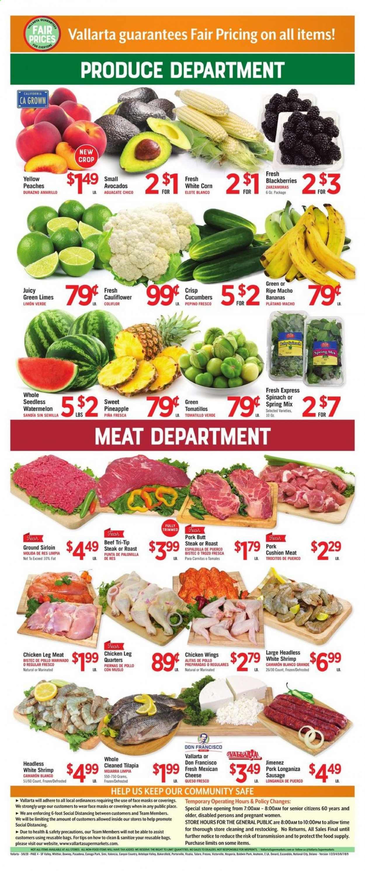 Vallarta Weekly Ad & Flyer May 6 to 12