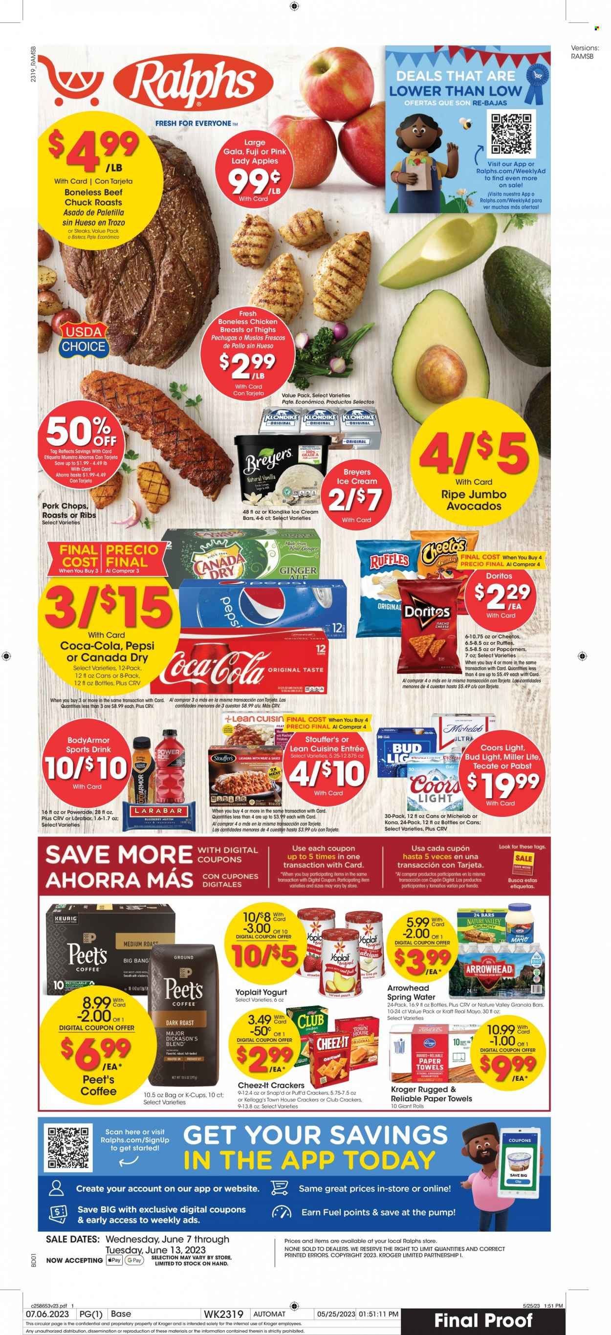 Ralphs (CA) Weekly Ad Flyer Specials June 7 to June 13, 2023