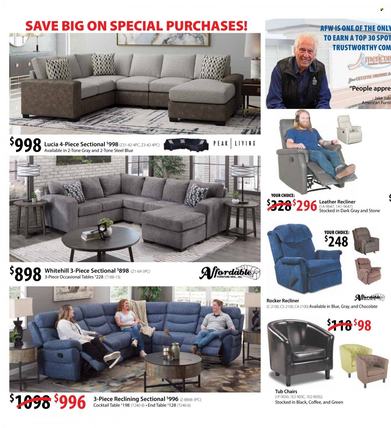 American Furniture Warehouse (AZ, CO, TX) Weekly Ad Flyer Specials June 4 to July 5, 2023