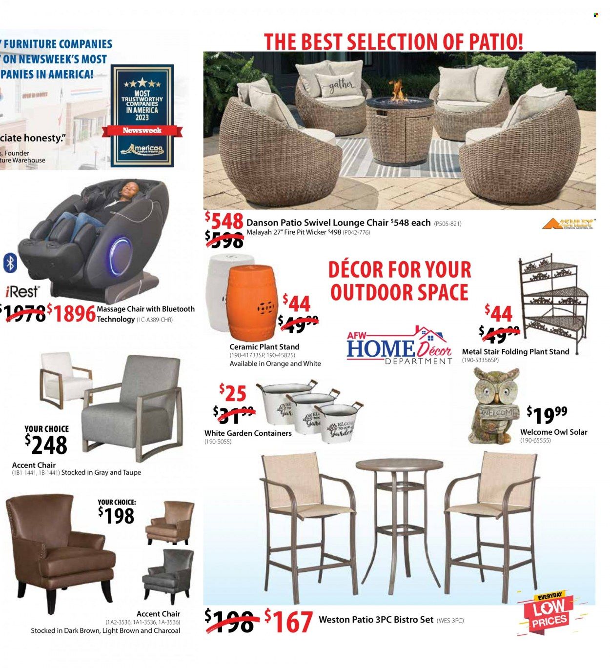 American Furniture Warehouse (AZ, CO, TX) Weekly Ad Flyer Specials June 4 to July 5, 2023